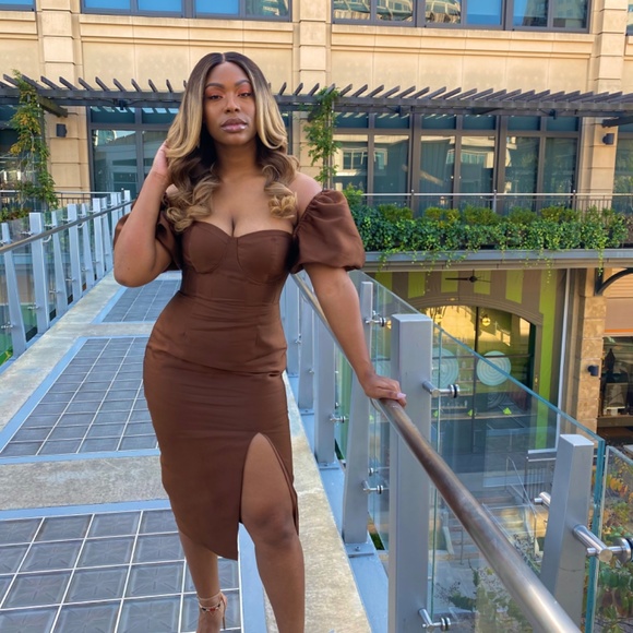 The BRAND Label “Brown Skin Girl Dress” - Picture 2 of 4